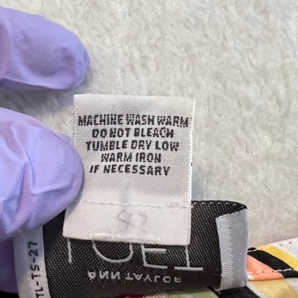 Ann Taylor Loft Womens Red Multicolor Chevron Stripe Retro Flared Skirt Size 8 - Picture 5 of 7